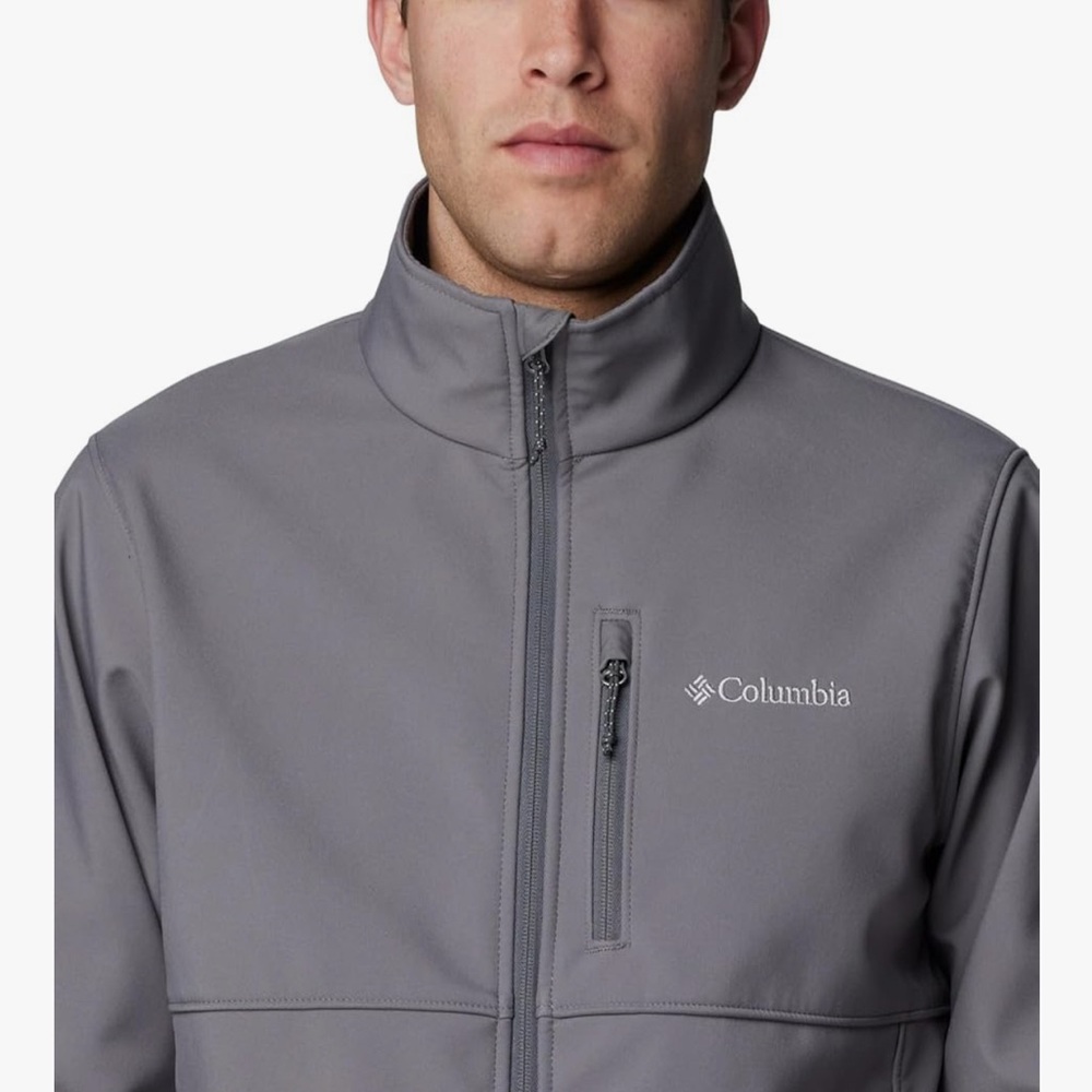 Columbia Men's Ascender Softshell Jacket ~ City Gray